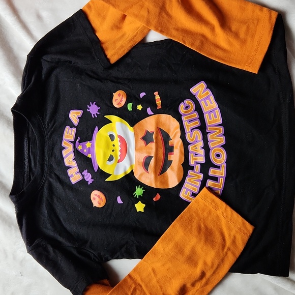 Halloween, Fall, Pajama, Longsleeve Shirts and Button-Up pj Set,  4/5T, Bundle - Picture 6 of 11